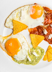 Fototapeta premium mexican fried eggs