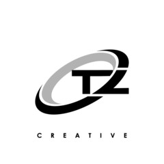 TZ Letter Initial Logo Design Template Vector Illustration