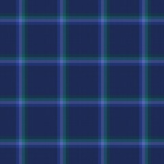 Blue Ombre Plaid textured Seamless Pattern