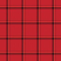 Red Ombre Plaid textured Seamless Pattern