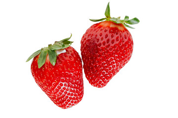strawberry isolated on white background