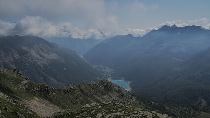 Fototapeta premium Gran Paradiso National Park, park in northwestern Italy