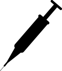  syringe icon. syringe vector design. sign design..eps