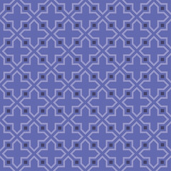 Vector seamless pattern in Very Peri color.