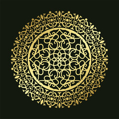 Luxury Mandala background design template