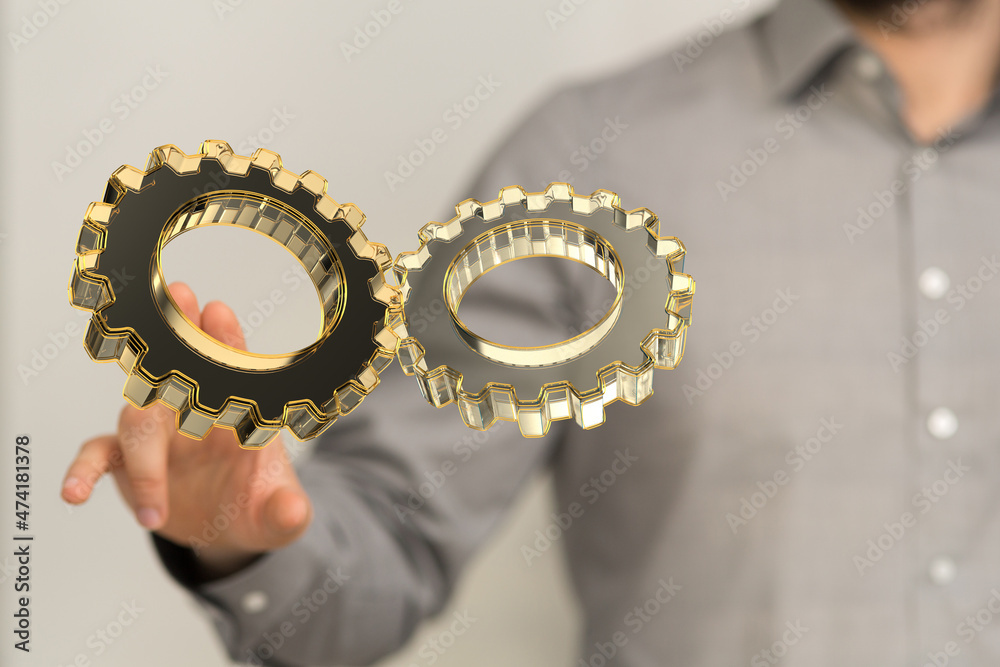 Poster Engineering And Design Image gears