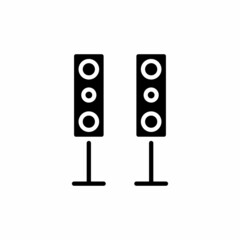 Loudspeaker icon in vector. Logotype