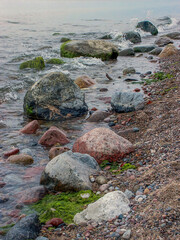 Baltic sea seashore, Baltic sea landscapes, wanderings around Poland, spectacular baltics views and landscapes, Poland



