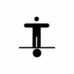 BALANCING ACT icon in vector. Logotype