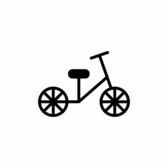 Fototapeta na wymiar BICYCLE icon in vector. Logotype