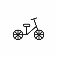 Fototapeta na wymiar BICYCLE icon in vector. Logotype