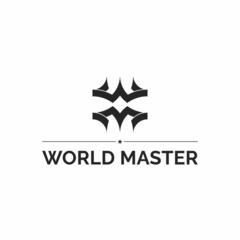 Obraz premium Initials W and M logo design vector illustration