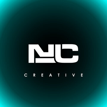 NJC Letter Initial Logo Design Template Vector Illustration