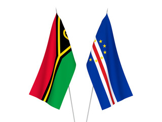 Republic of Cabo Verde and Republic of Vanuatu flags