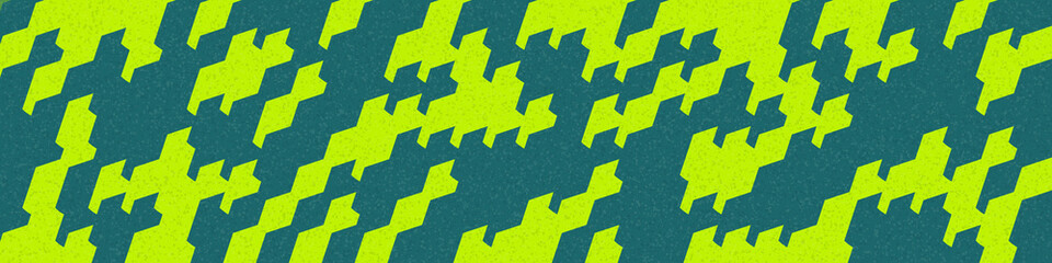 Abstract Geometric Pattern generative computational art illustration