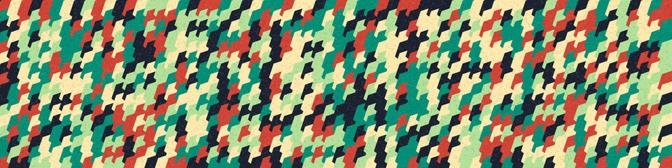 Abstract Geometric Pattern generative computational art illustration