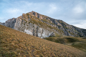 Mountain Tymfi and Dragon lake in Epirus, Greece
