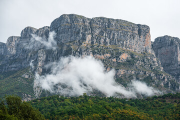 Papingo towers in Epirus Greece