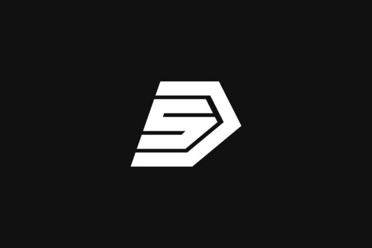 DS or SD logo monogram vector design template