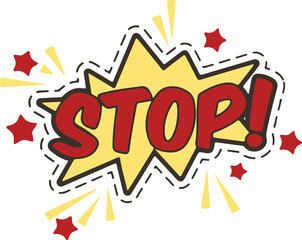 Stop Icon vector sign isolated on white background