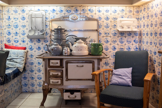 Traditional Dutch kitchen
