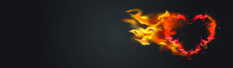 Happy Valentine's Day greeting card design. Designs for banners, cards, invitations for Valentine's day. Vector.