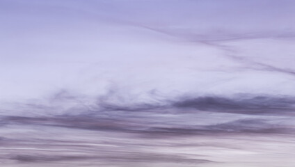 colorful twilight background, art on clouds,purple grey color.