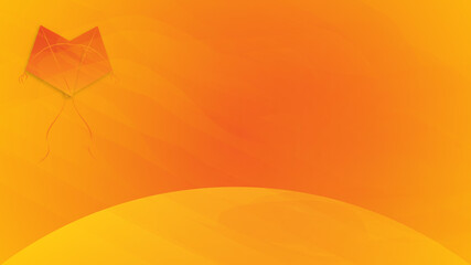abstract orange festival background of free space