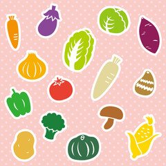 野菜　アイコンセット