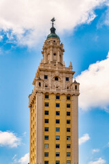 Fototapeta na wymiar Freedom Tower in Miami City, USA