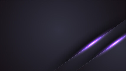 Black dark blue premium abstract background with luxury gradient geometric elements. Doff mate background for exclusive tech design