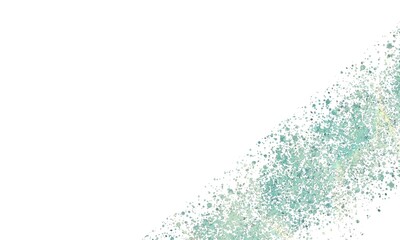 Glitter on white background. Colors glittering of Holiday's Season on white background