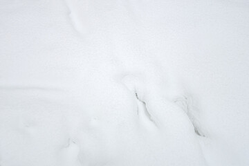 winter abstract snow texturw background close up