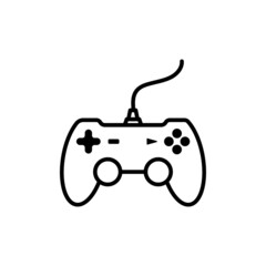 joystick icon design template vector isolated illustration