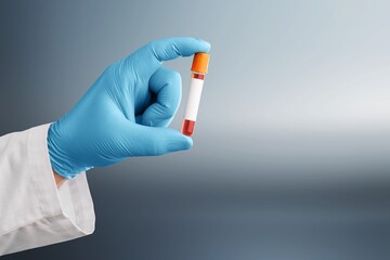 COVID-19 blood sample positive with coronavirus