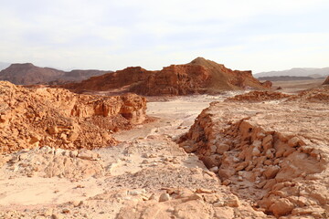 Fototapeta premium Timna Park in Israel. Mountains