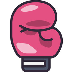 boxing line icon