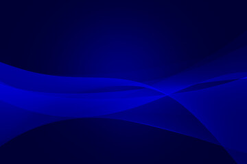 abstract blue wave background template