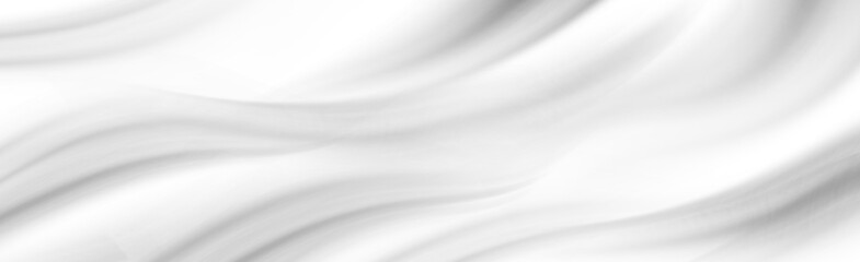 white cloth background abstract with soft waves