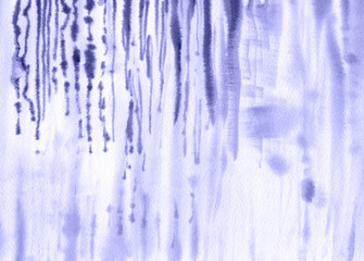 Watercolor Stains Background. Very Peri. Violet Purple. Color of year 2022