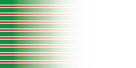 Christmas background with red and green on white colour. Vector illustration.