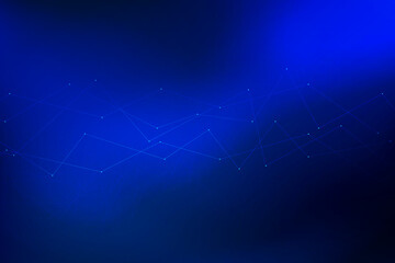 Abstract geometric blue color background with modern stripes pattern, technology design. Vector illustration.