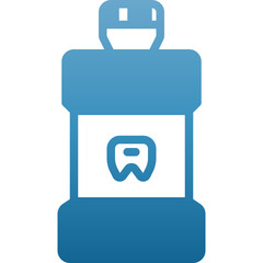 mouthwash gradient icon
