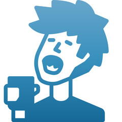 mouthwash gradient icon