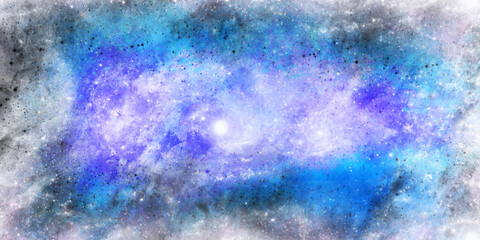 Night landscape with colorful milky way background with stars. Starry sky at summer. beautiful Universe.  galaxy in space, beauty of universe with nebula and stars, fractal galaxy of the universe.