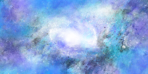 Night landscape with colorful milky way background with stars. Starry sky at summer. beautiful Universe.  galaxy in space, beauty of universe with nebula and stars, fractal galaxy of the universe.