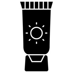 sunblock solid icon