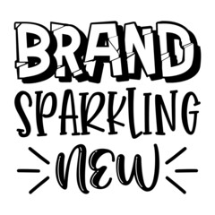 Brand Sparkling New svg