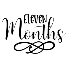 Eleven Months svg