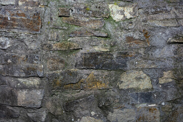 Old castle wall